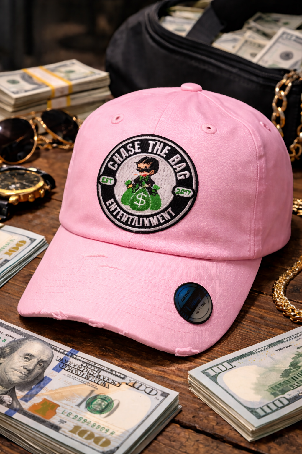 Chase The Bag "Dad" Cap
