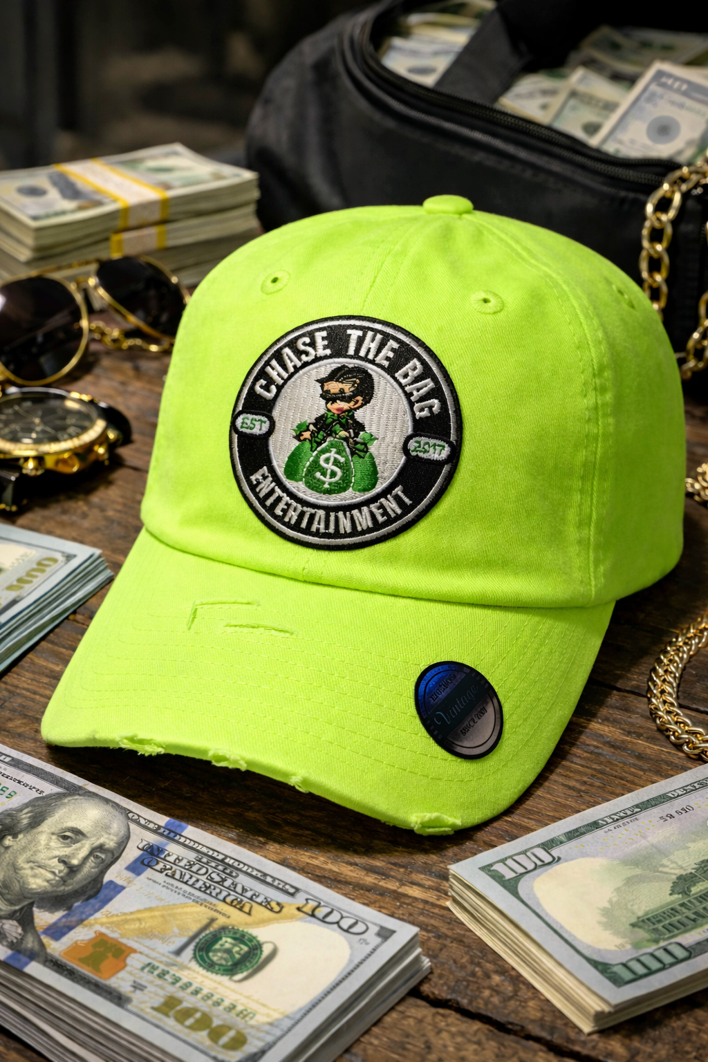 Chase The Bag "Dad" Cap