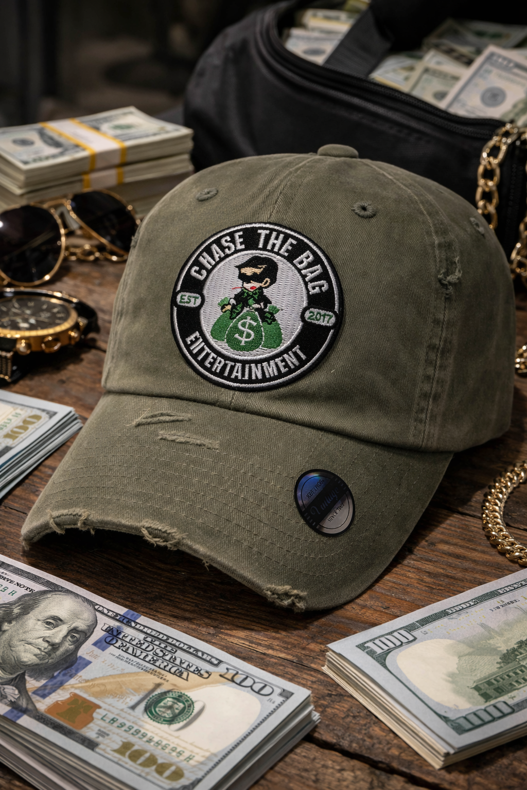 Chase The Bag "Dad" Cap