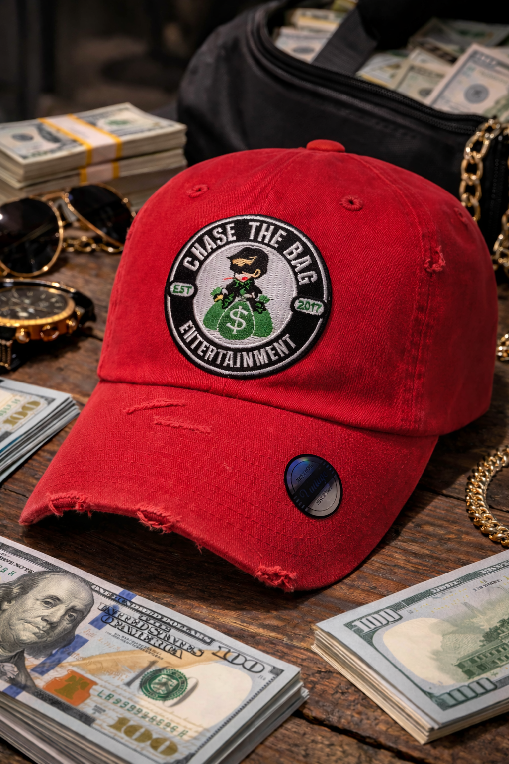 Chase The Bag "Dad" Cap